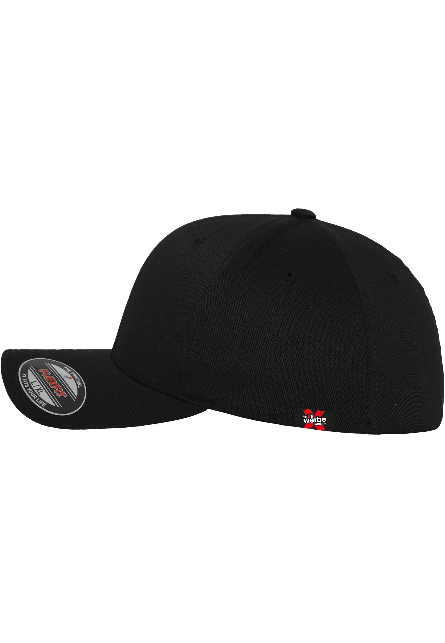 RGZV Flexfit Basecap  - Schwarz