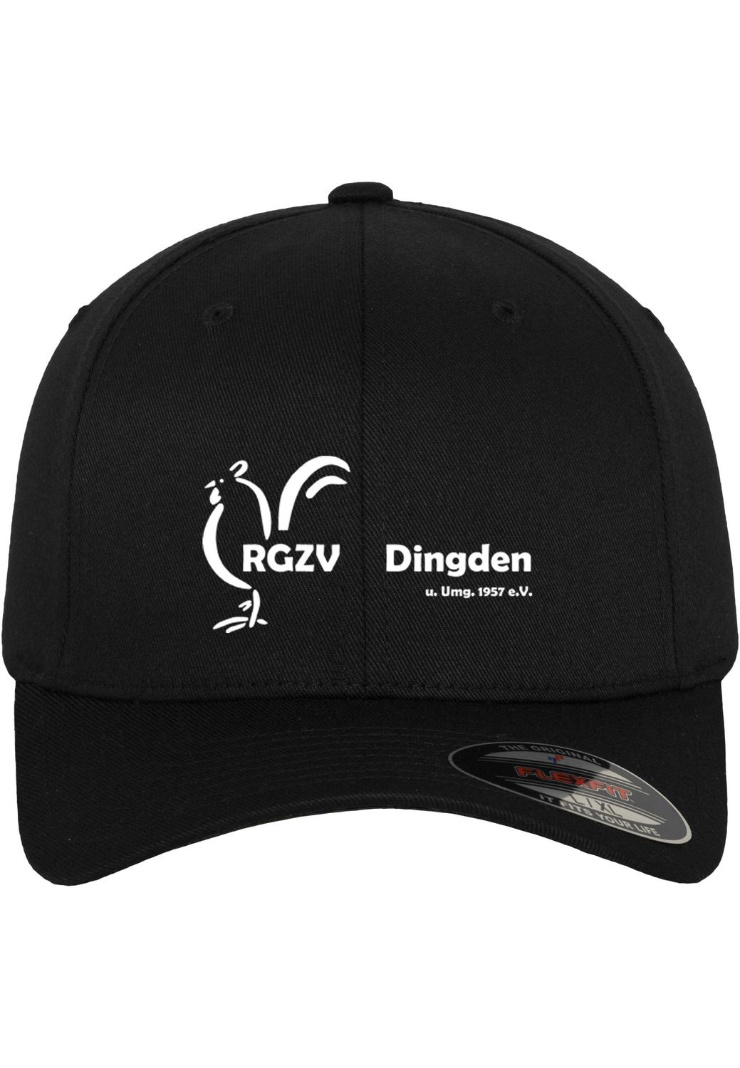 RGZV Flexfit Basecap  - Schwarz