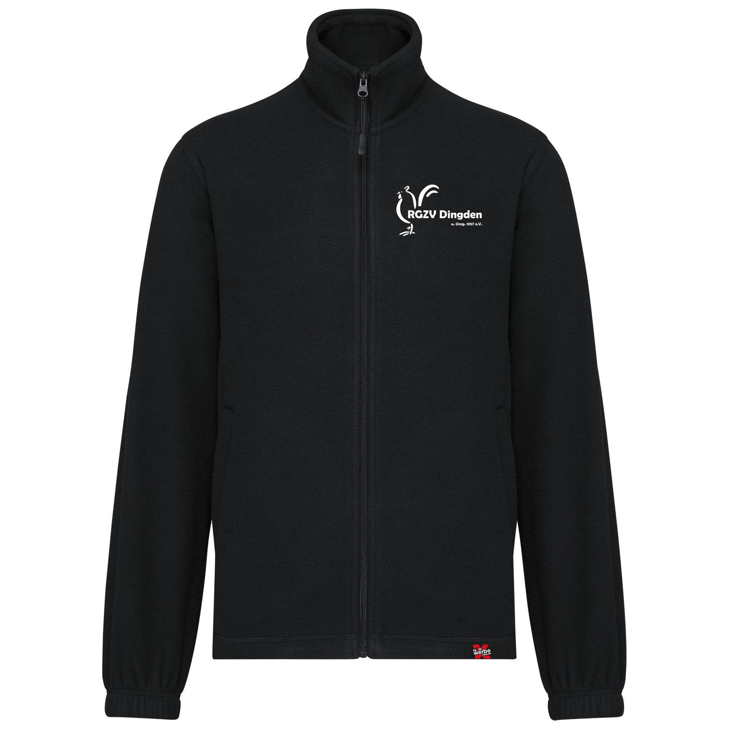 RGZV Verstellbare Fleecejacke  - Black