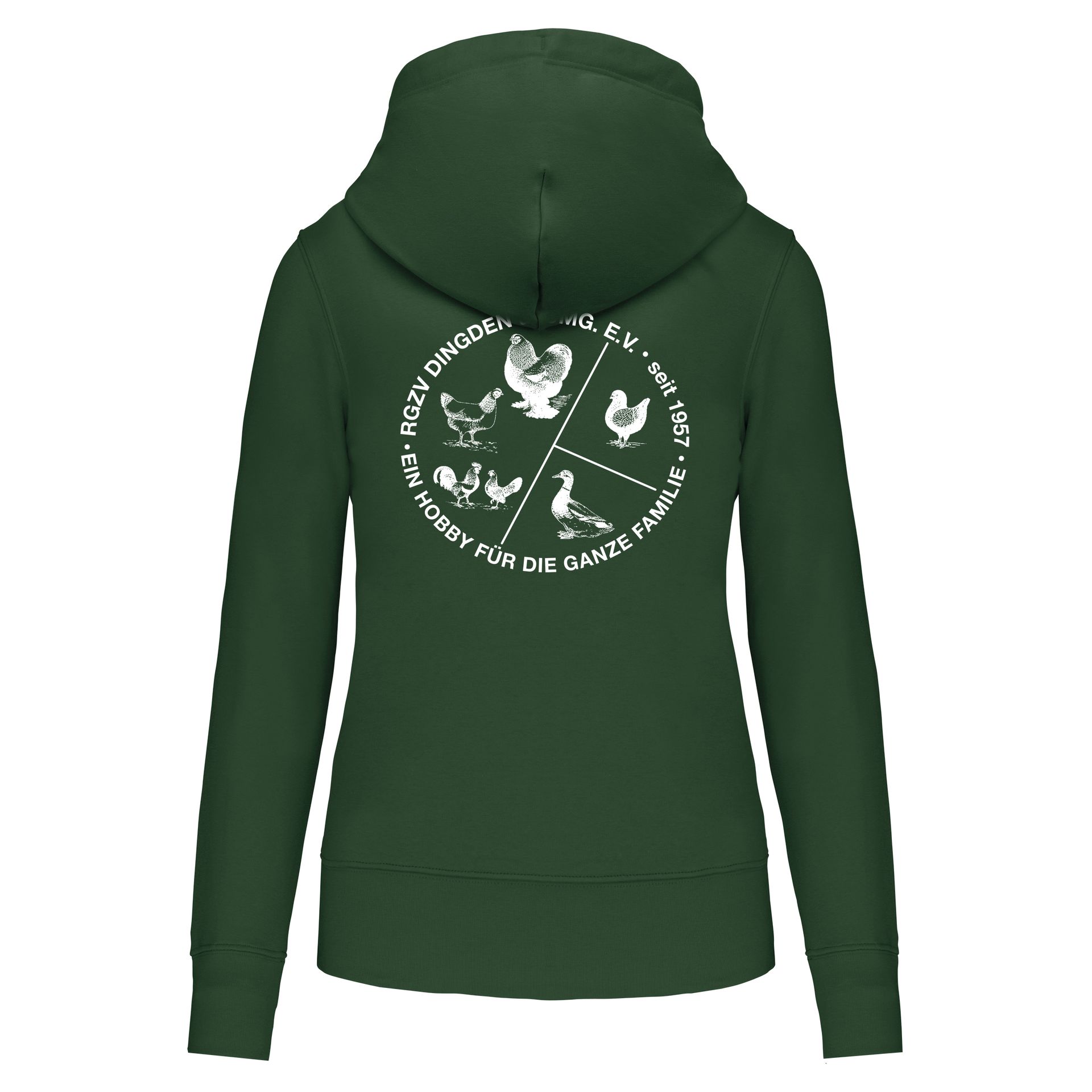 RGZV Hoodie Damen - Forestgreen