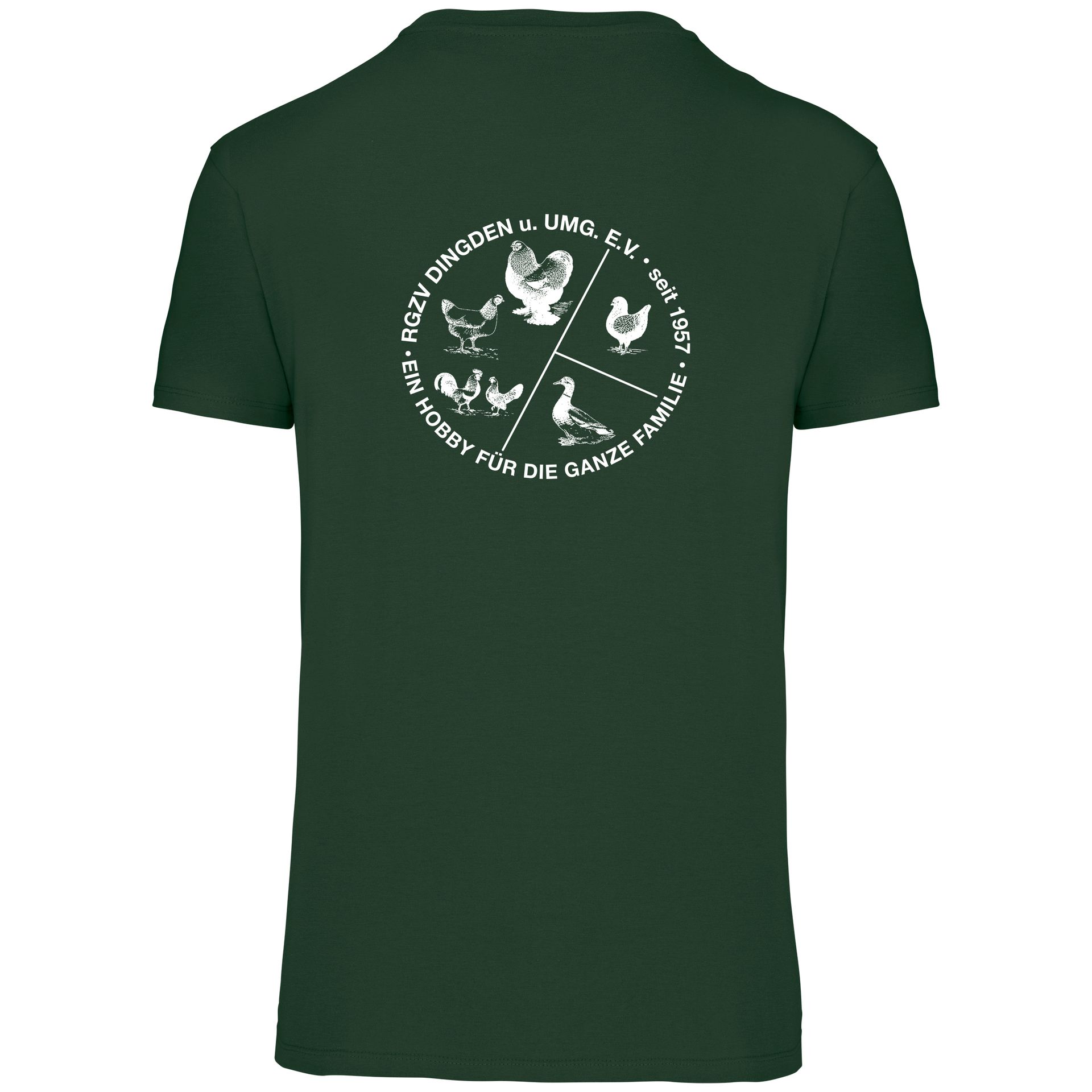RGZV rundhals T-Shirt Kids - Forestgreen