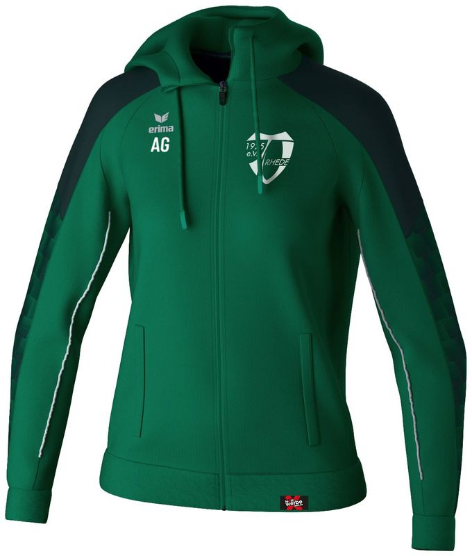 ERIMA EVO STAR Trainingsjacke mit Kapuze Damen ERIMA EVO STAR Trainingsjacke mit Kapuze Damen