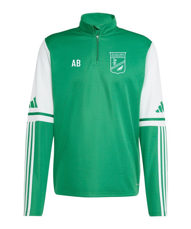 adidas - Squadra 25 Trainings ZipTop - Grün adidas - Squadra 25 Trainings ZipTop - Grün