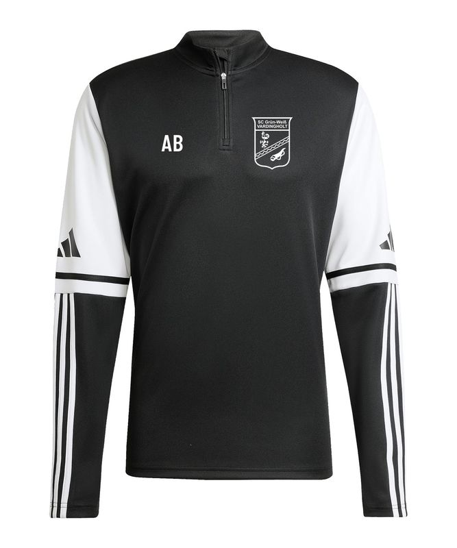 adidas - Squadra 25 Trainings ZipTop - Black adidas - Squadra 25 Trainings ZipTop - Black