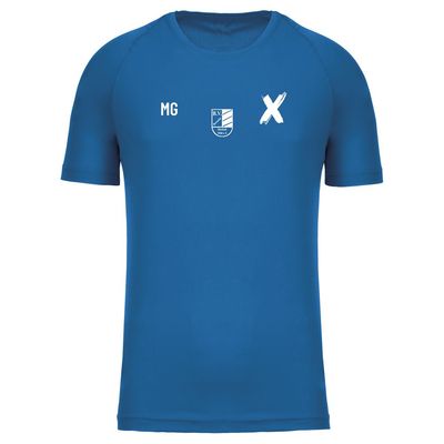 Vereins Trainingsshirt - blau