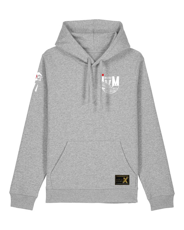IvM unisex Hoodie - Drum 2.0 - Heather Grey IvM unisex Hoodie - Drum 2.0 - Heather Grey