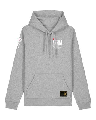 IvM unisex Hoodie - Drum 2.0 - Heather Grey