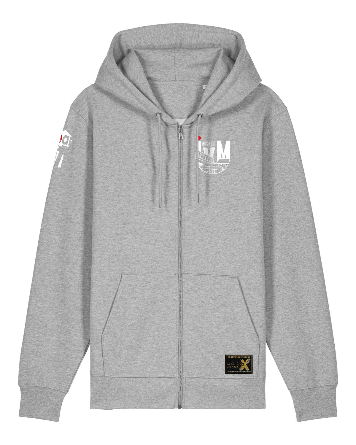 IvM unisex Zipp-Hoodie - Cultivar 2.0 - Heather Grey