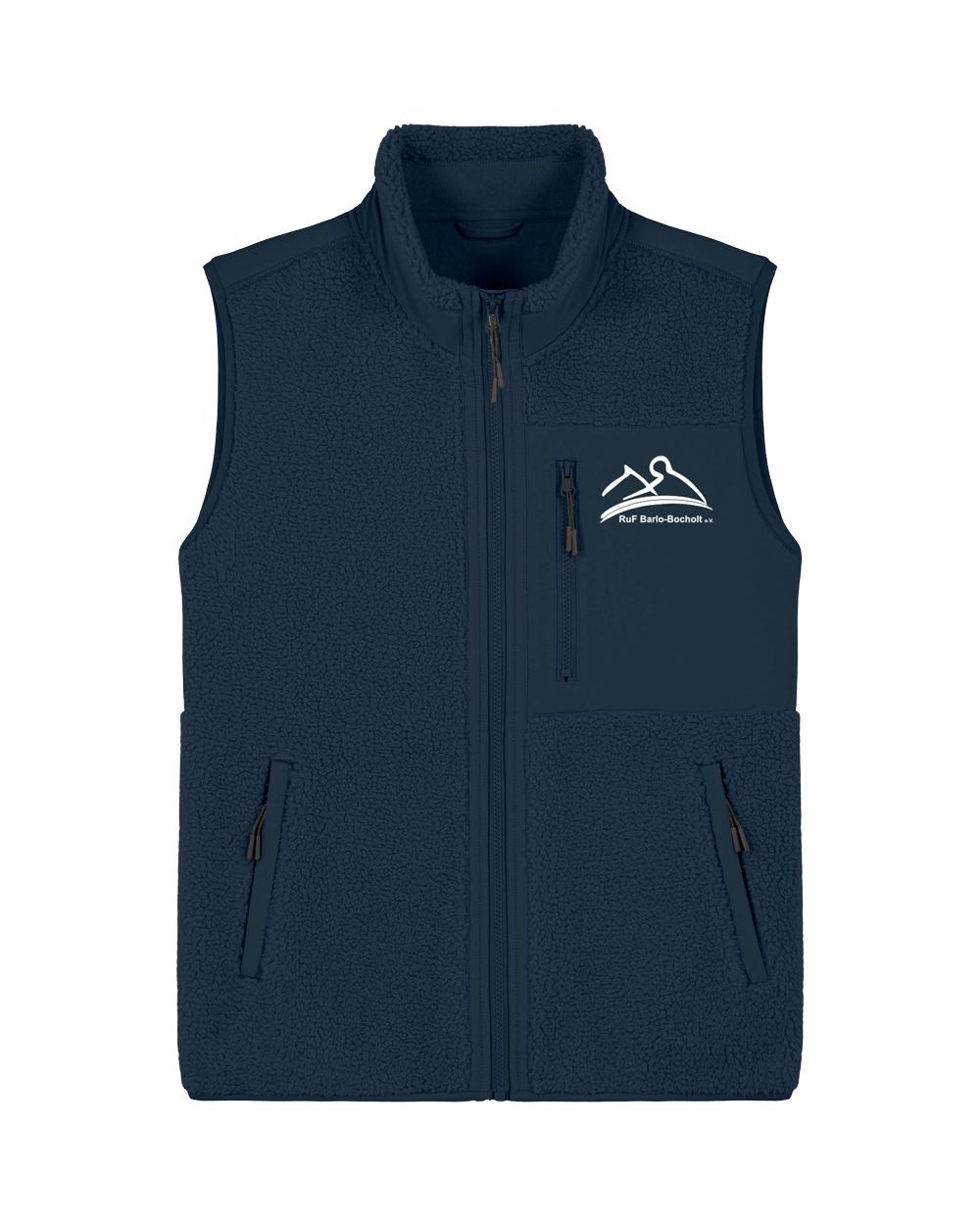 RuF Club - Sherpa Weste Navy Blue unisex