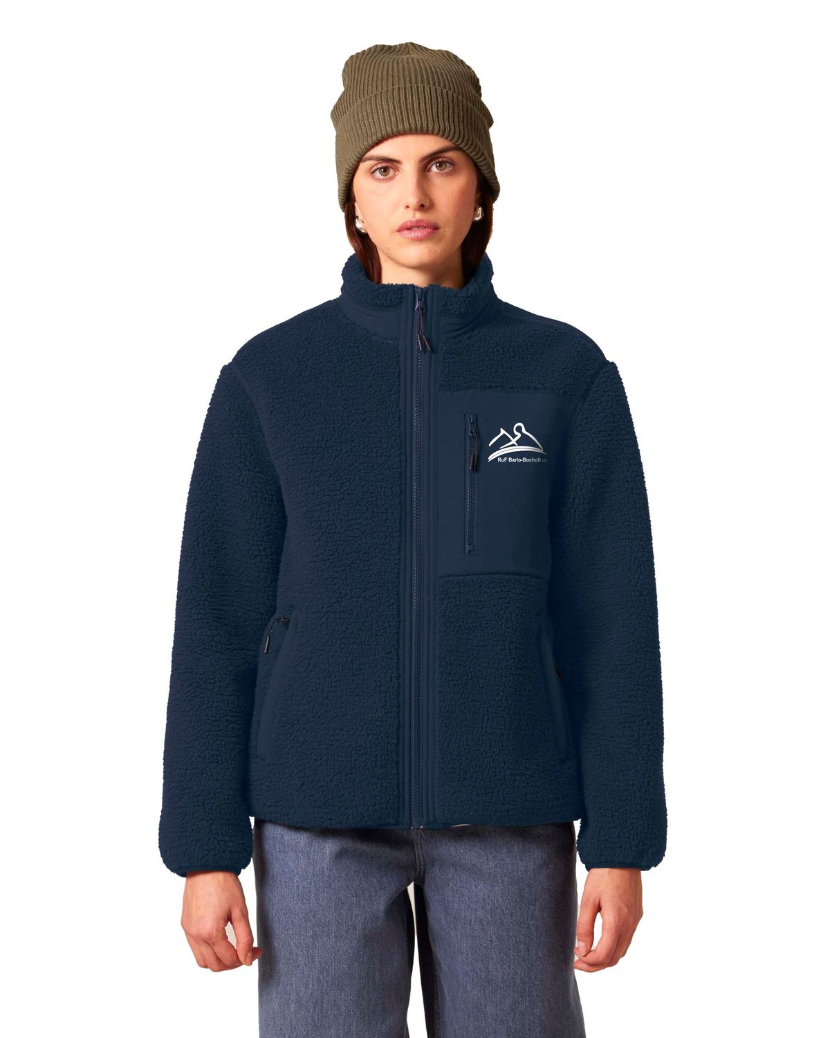 RuF Club - Sherpa Jacke Navy Blue unisex RuF Club - Sherpa Jacke Navy Blue unisex