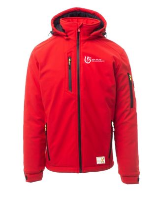 ZRFV - Vereins Winter Softshelljacke Unisex rot