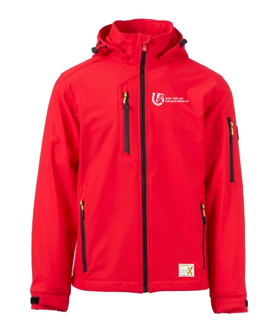 ZRFV - Vereins Softshelljacke lite Unisex II rot