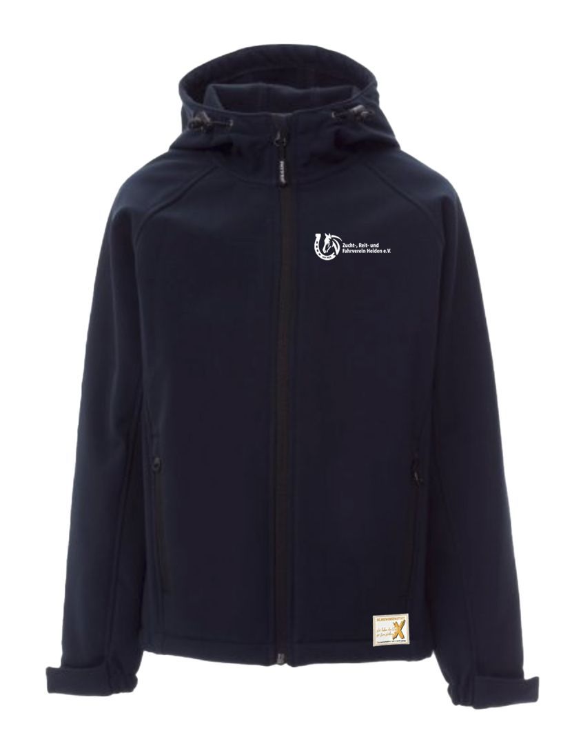 ZRFV - Vereins Softshelljacke Kids navy
