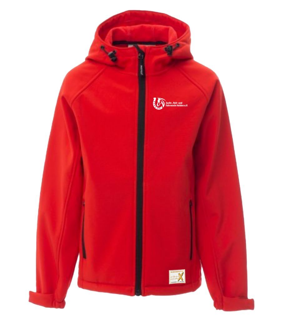 ZRFV - Vereins Softshelljacke Kids II rot