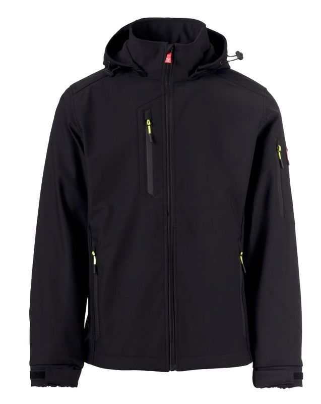 RG Haus Dorp - Vereins Softshelljacke  Unisex black