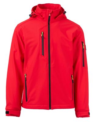 RG Haus Dorp - Vereins Softshelljacke  Unisex Rot