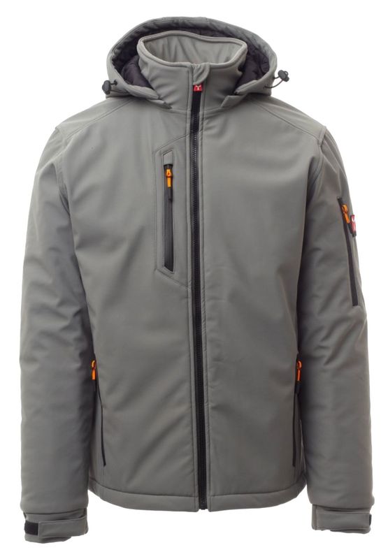 RG Haus Dorp - Vereins Winter Softshelljacke Unisex Grau RG Haus Dorp - Vereins Winter Softshelljacke Unisex Grau