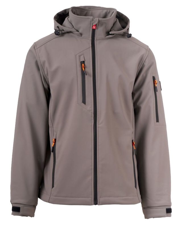 RG Haus Dorp - Vereins Softshelljacke Unisex Grau RG Haus Dorp - Vereins Softshelljacke Unisex Grau