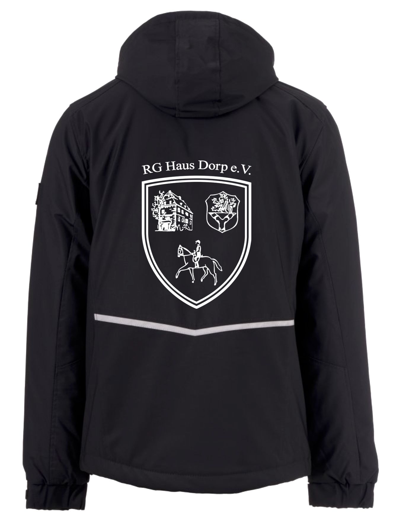 RG Haus Dorp - Vereins Softshelljacke Unisex Black