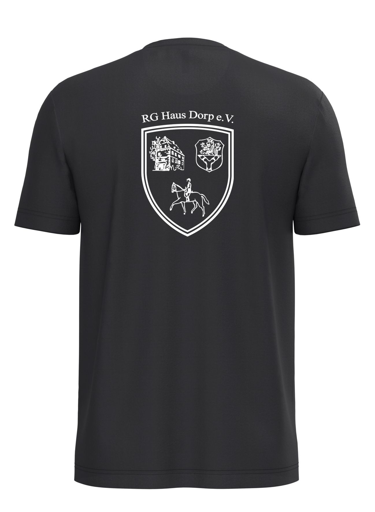 RG Haus Dorp - Vereins Herren T-Shirt - Black