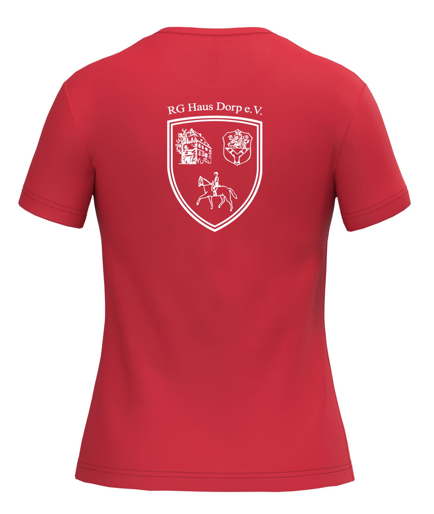 RG Haus Dorp - Vereins Damen T-Shirt - rot