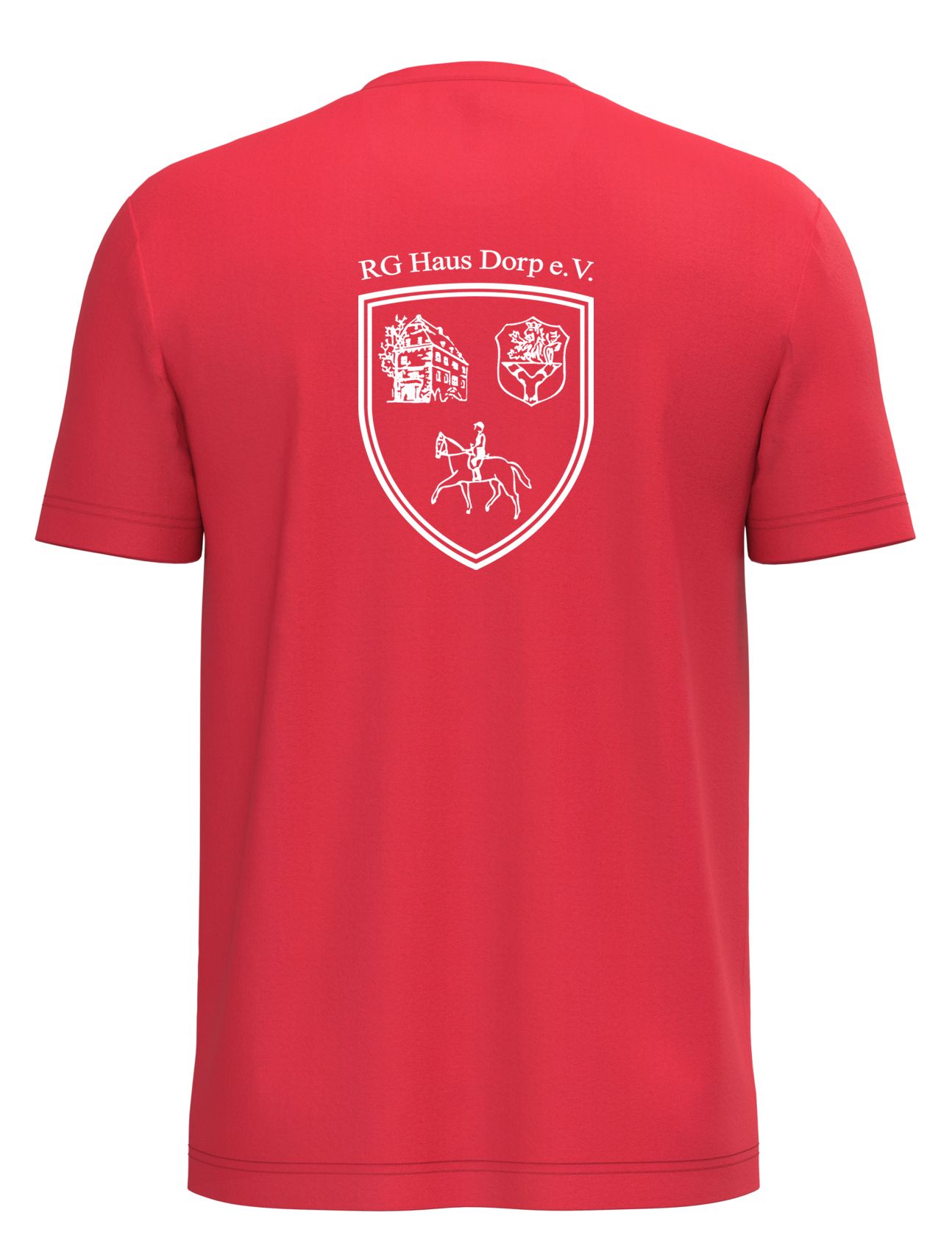 RG Haus Dorp - Vereins Herren T-Shirt - Rot