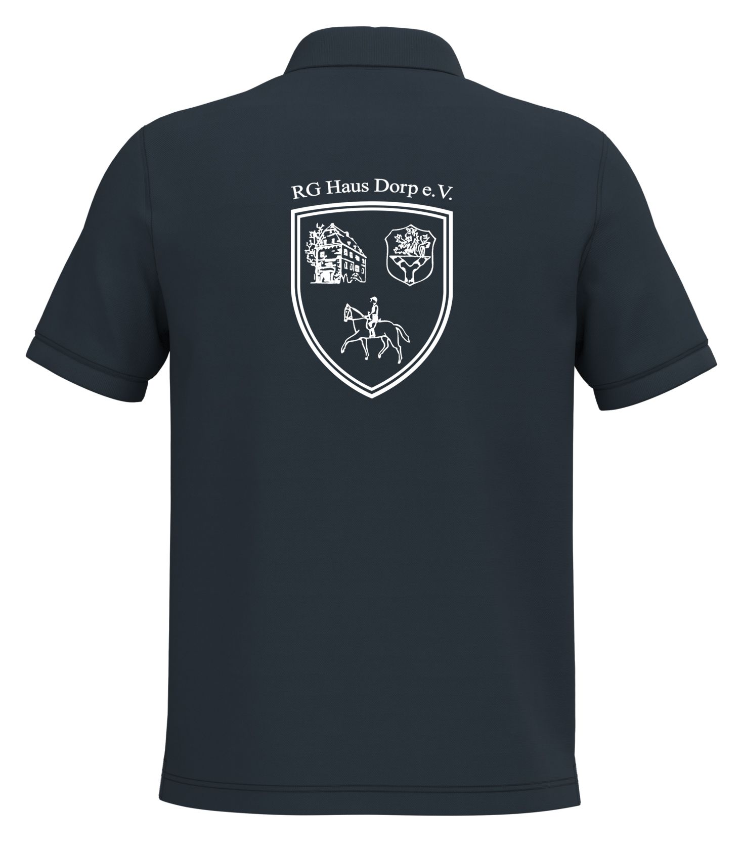 RG Haus Dorp - Vereins Herren Poloshirt - marine