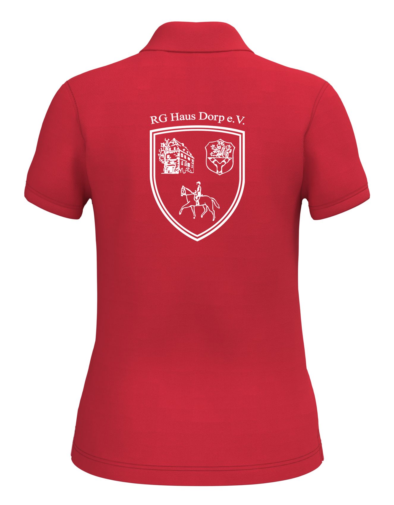 RG Haus Dorp - Vereins Damen Poloshirt - rot