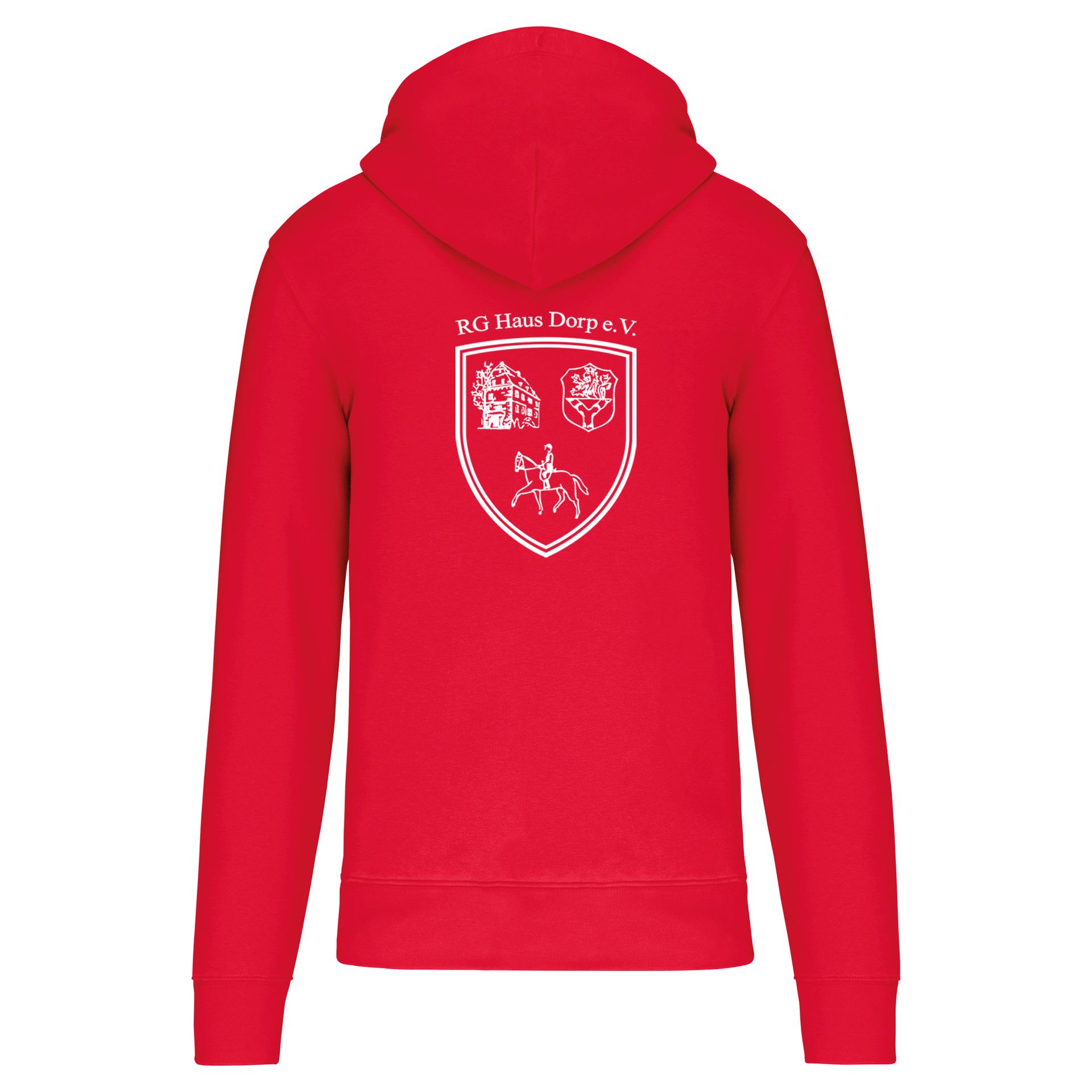 RG Haus Dorp - Vereins Herren Sweatjacke - rot