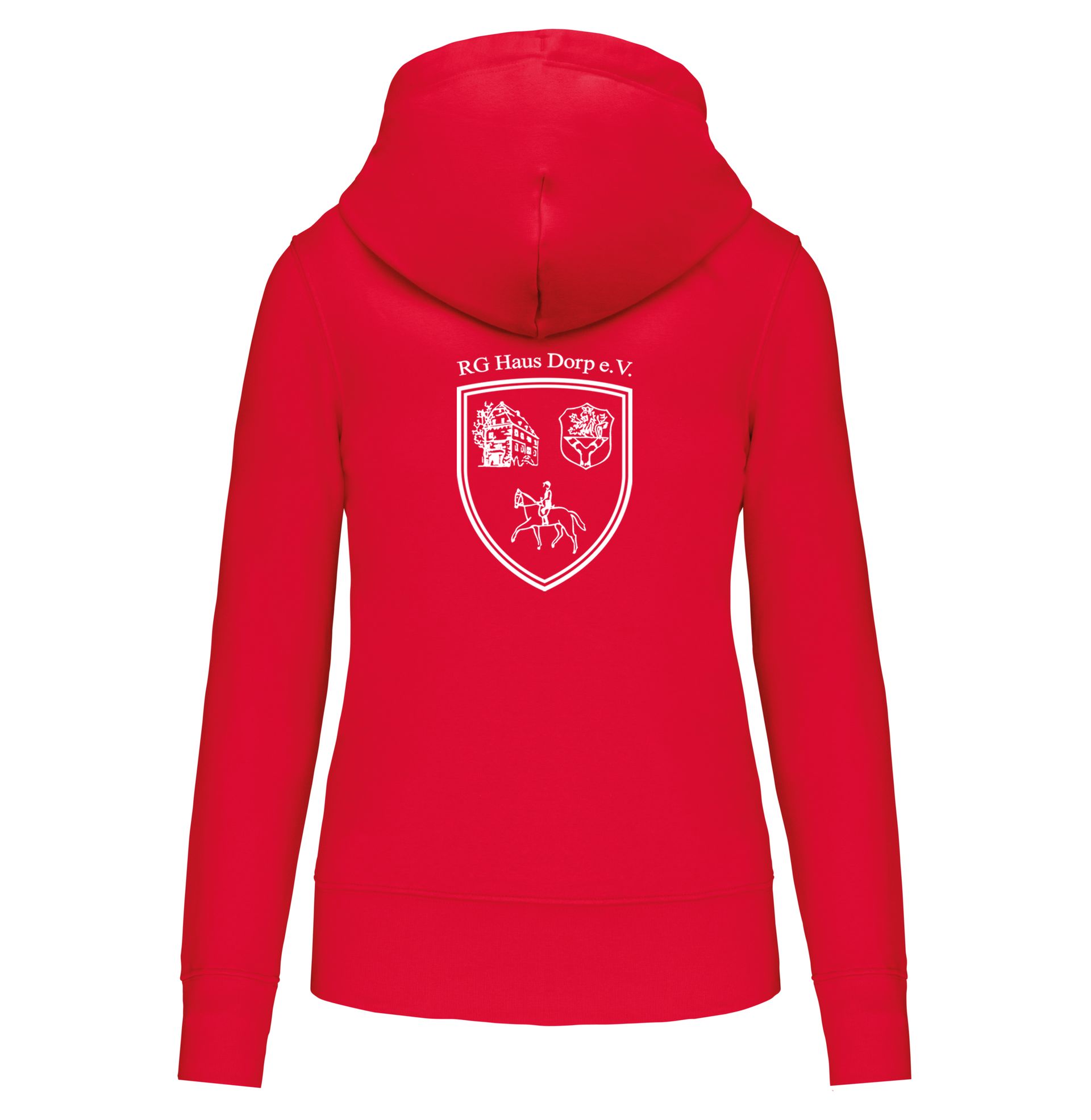 RG Haus Dorp - Vereins Damen Sweatjacke - rot