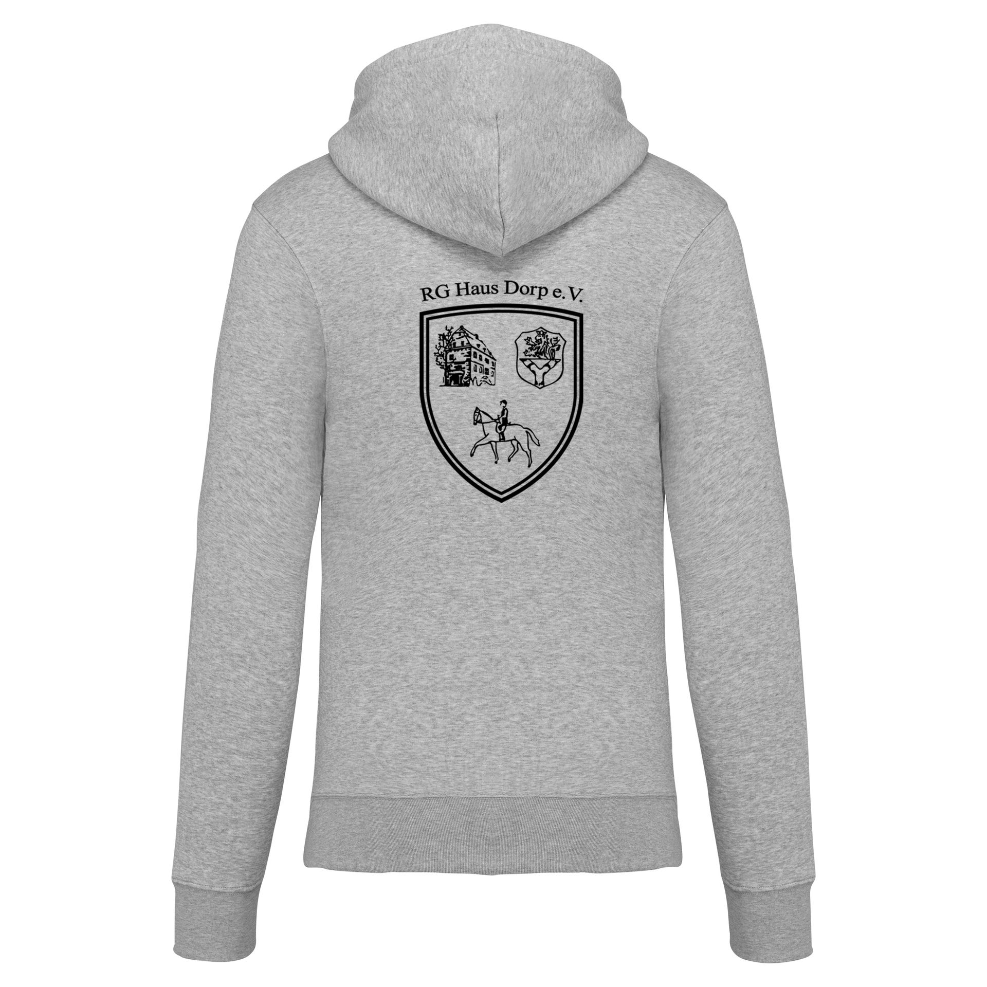 RG Haus Dorp - Vereins Herren Sweatjacke - oxfordgrey