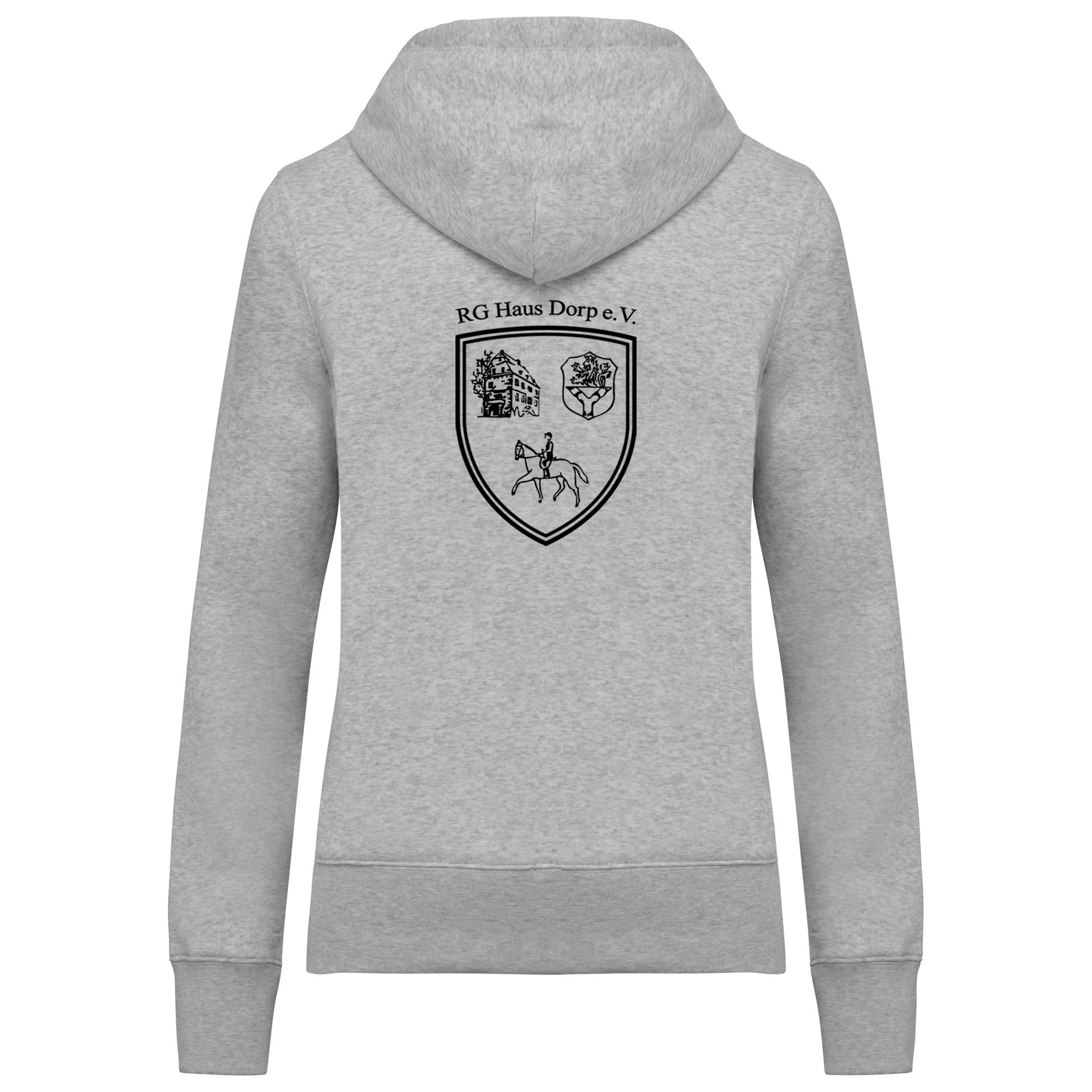 RG Haus Dorp - Vereins Damen Sweatjacke - oxfordgrey