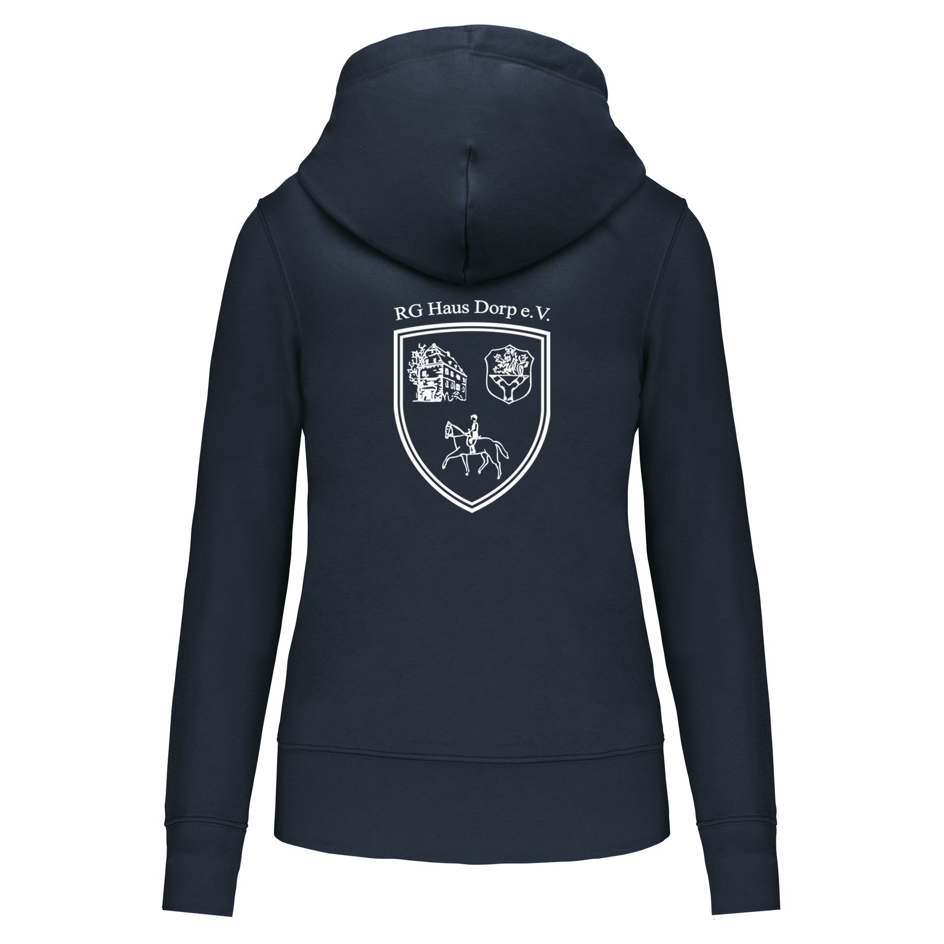 RG Haus Dorp - Vereins Damen Kapuzensweatshirt - marine
