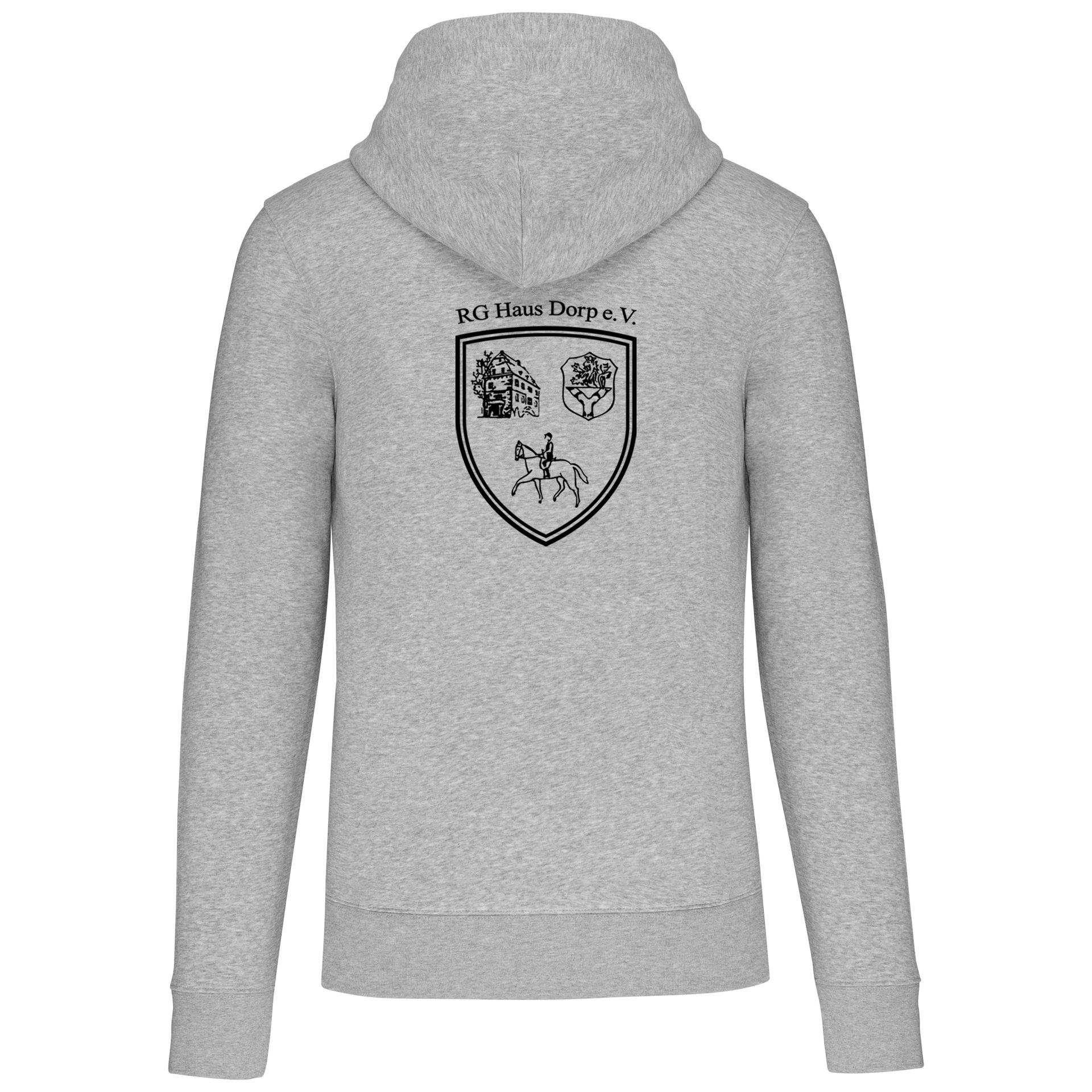 RG Haus Dorp - Vereins Herren Kapuzensweatshirt - oxfordgrey
