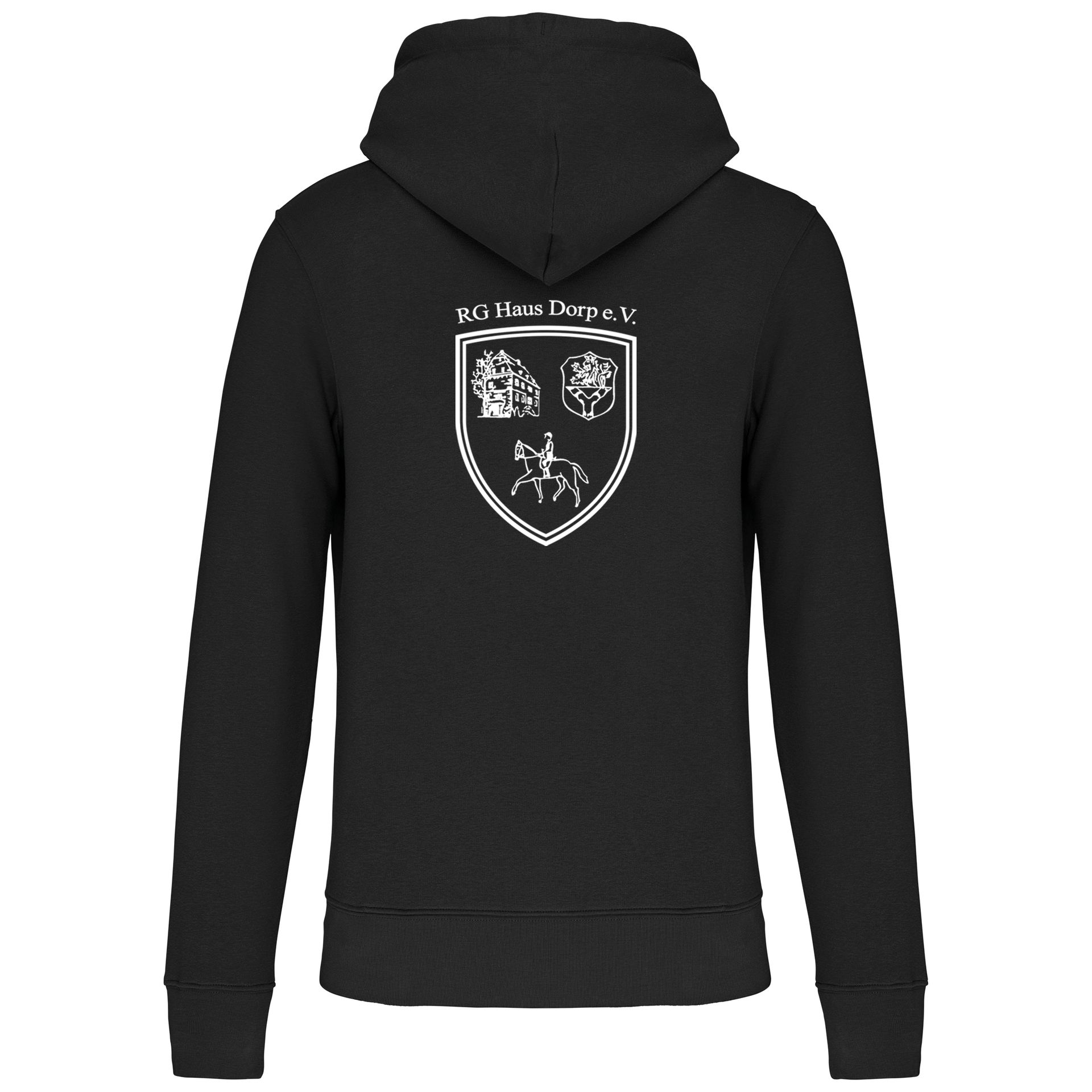 RG Haus Dorp - Vereins Herren Kapuzensweatshirt - black