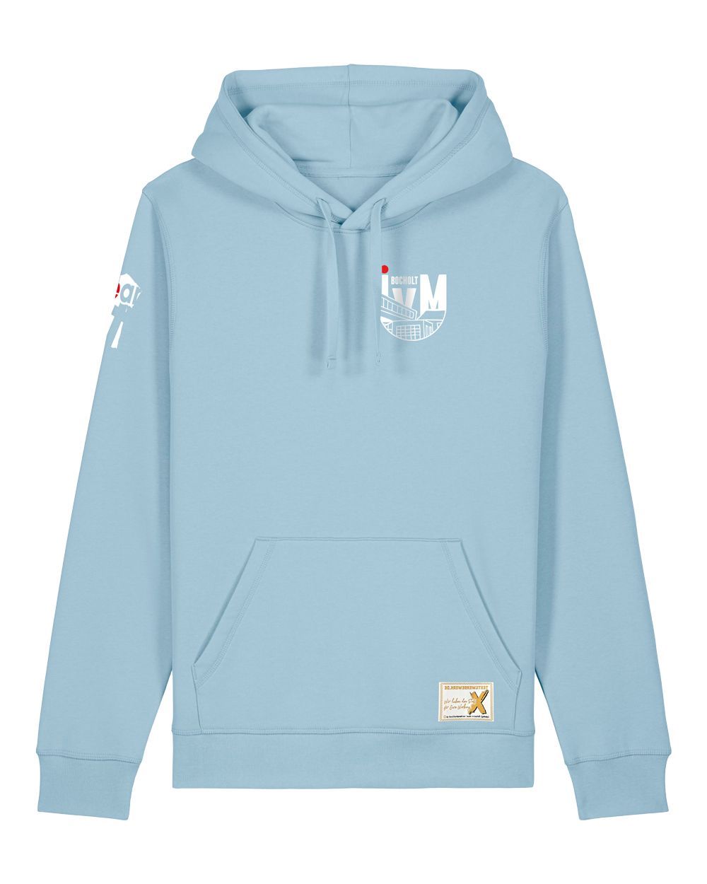 IvM unisex Hoodie - Drum 2.0 - Sky Blue