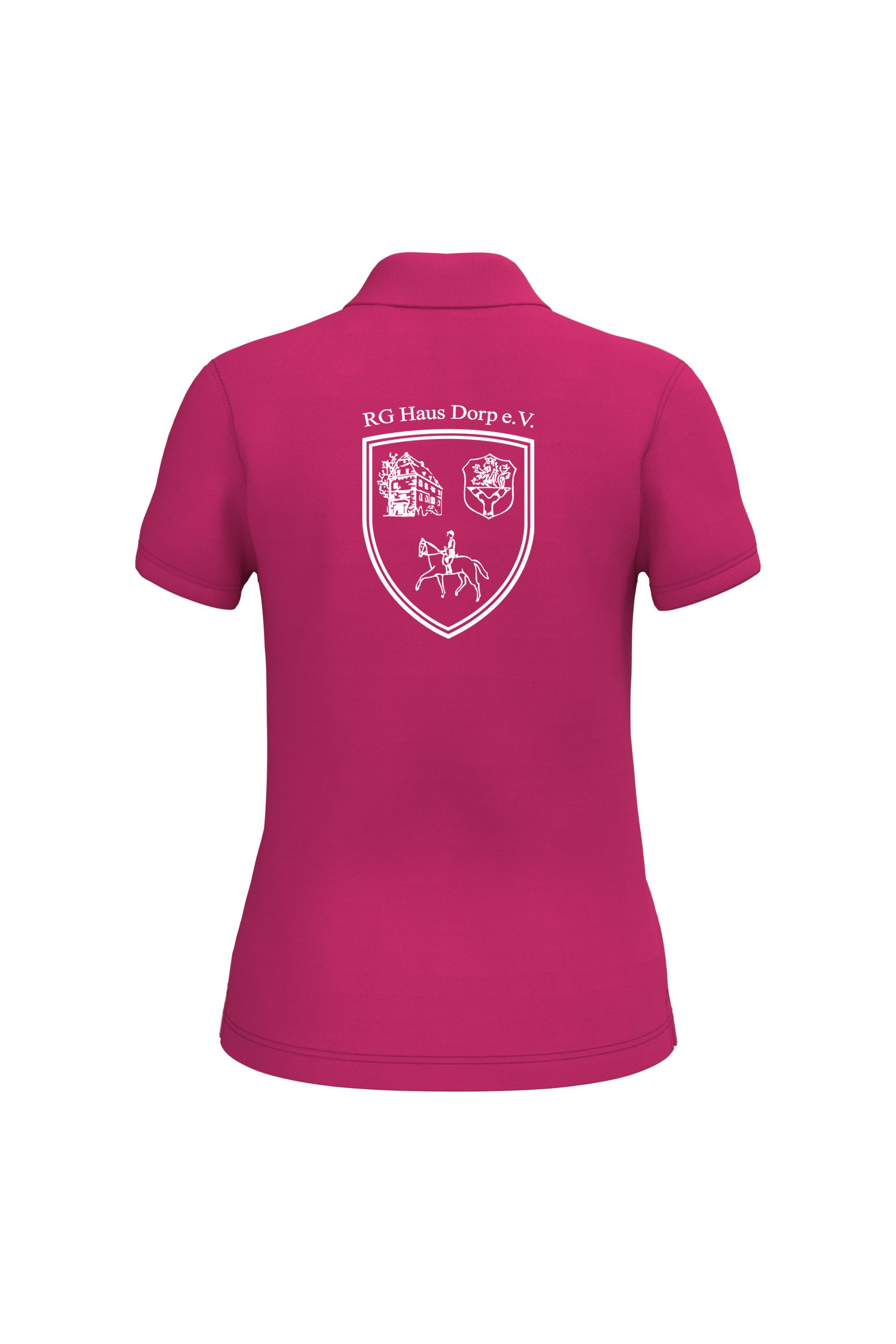 RG Haus Dorp - Vereins Damen Poloshirt - fuchsia