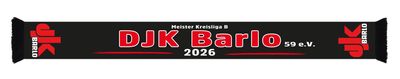 DJK Barlo - Club Schal 2026 rot/schwarz DJK Barlo - Club Schal 2026 rot/schwarz