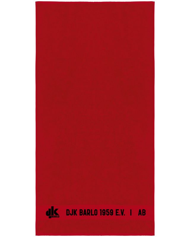 DJK Barlo - Club Badetuch rot