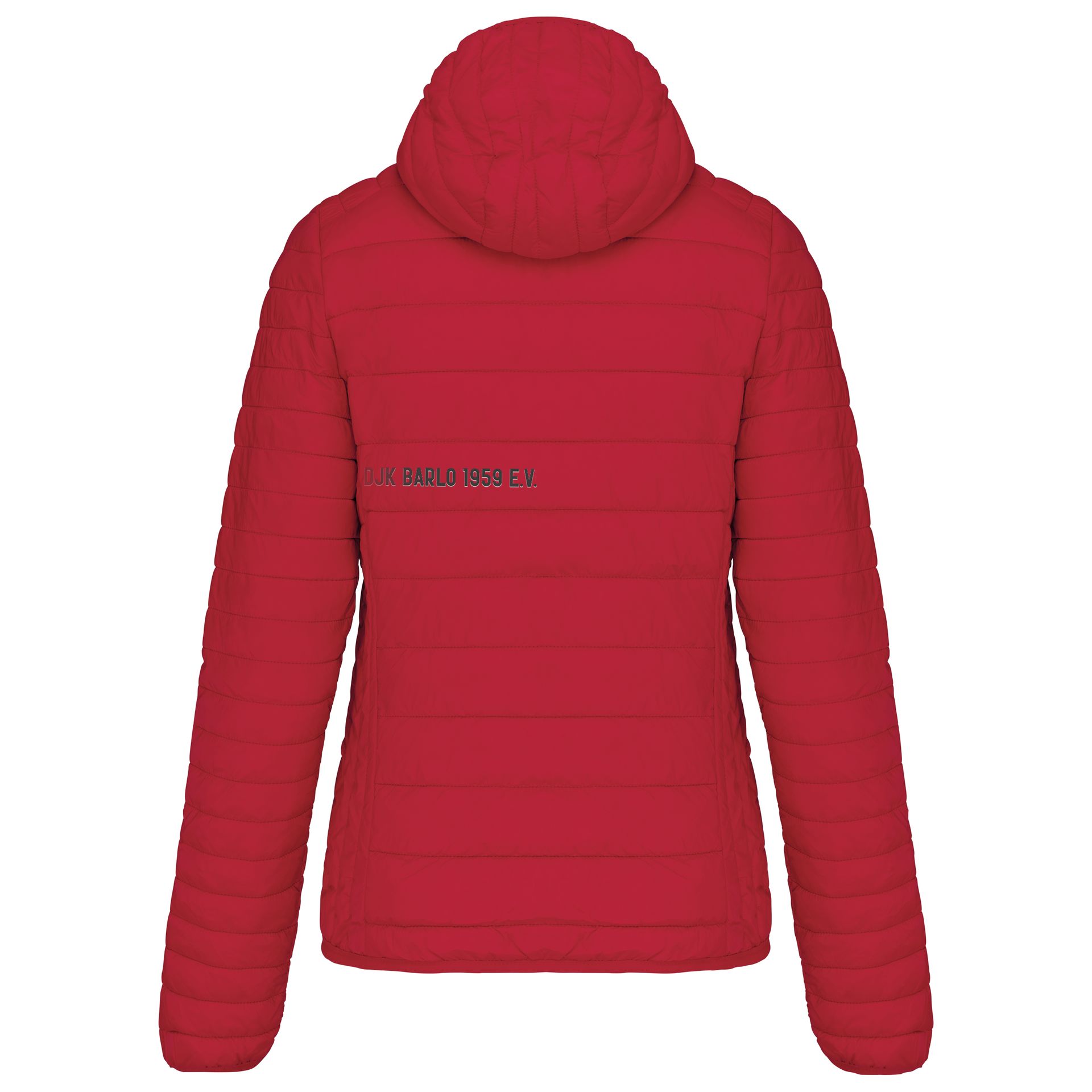 DJK Barlo - Damen Club Daunenjacke rot