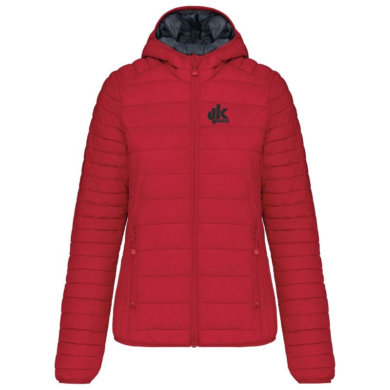 DJK Barlo - Damen Club Daunenjacke rot