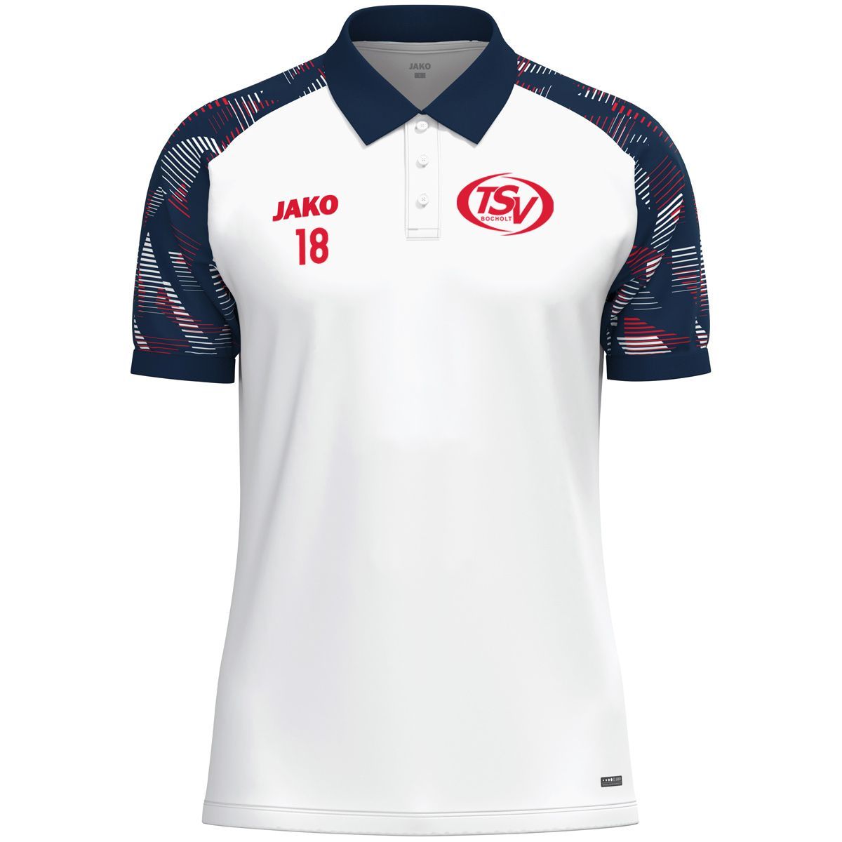 JAKO Polo Sonic - Weiss
