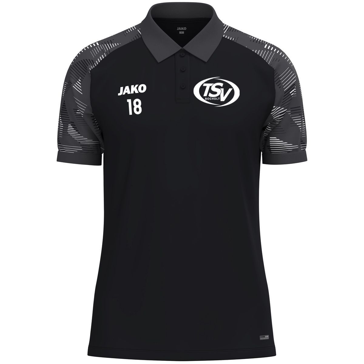 JAKO Polo Sonic - Schwarz JAKO Polo Sonic - Schwarz