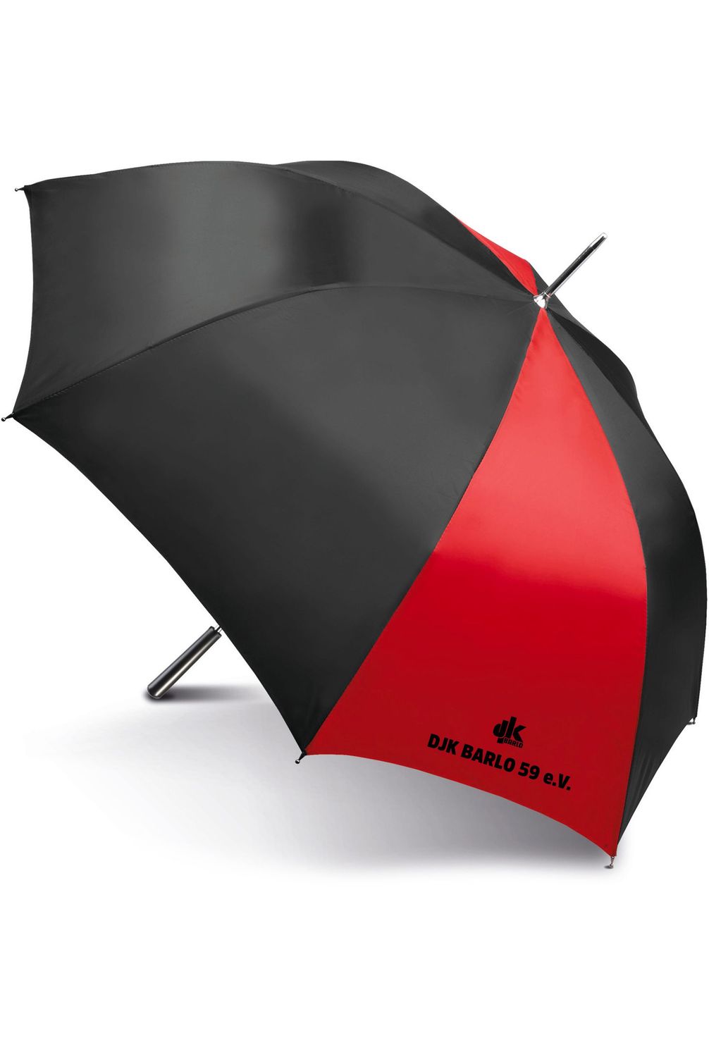 DJK Barlo - Club Regenschirm rot/schwarz