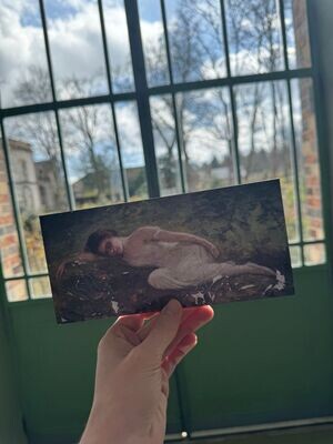 CARTE POSTALE - ANNA KLUMPKE - Le sommeil - Edition spéciale pour la restauration de l'œuvre. CARTE POSTALE - ANNA KLUMPKE - Le sommeil - Edition spéciale pour la restauration de l'œuvre.