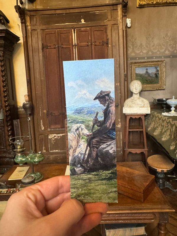 MARQUE PAGE - ROSA BONHEUR - BERGER DES PYRÉNNÉES