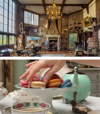 BON CADEAU - "UNE ÉCHAPPÉE À LA CAMPAGNE" - Visite & Salon de thé