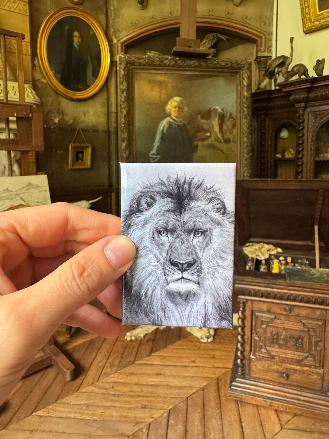 MAGNET Rosa Bonheur - Tête de Lion