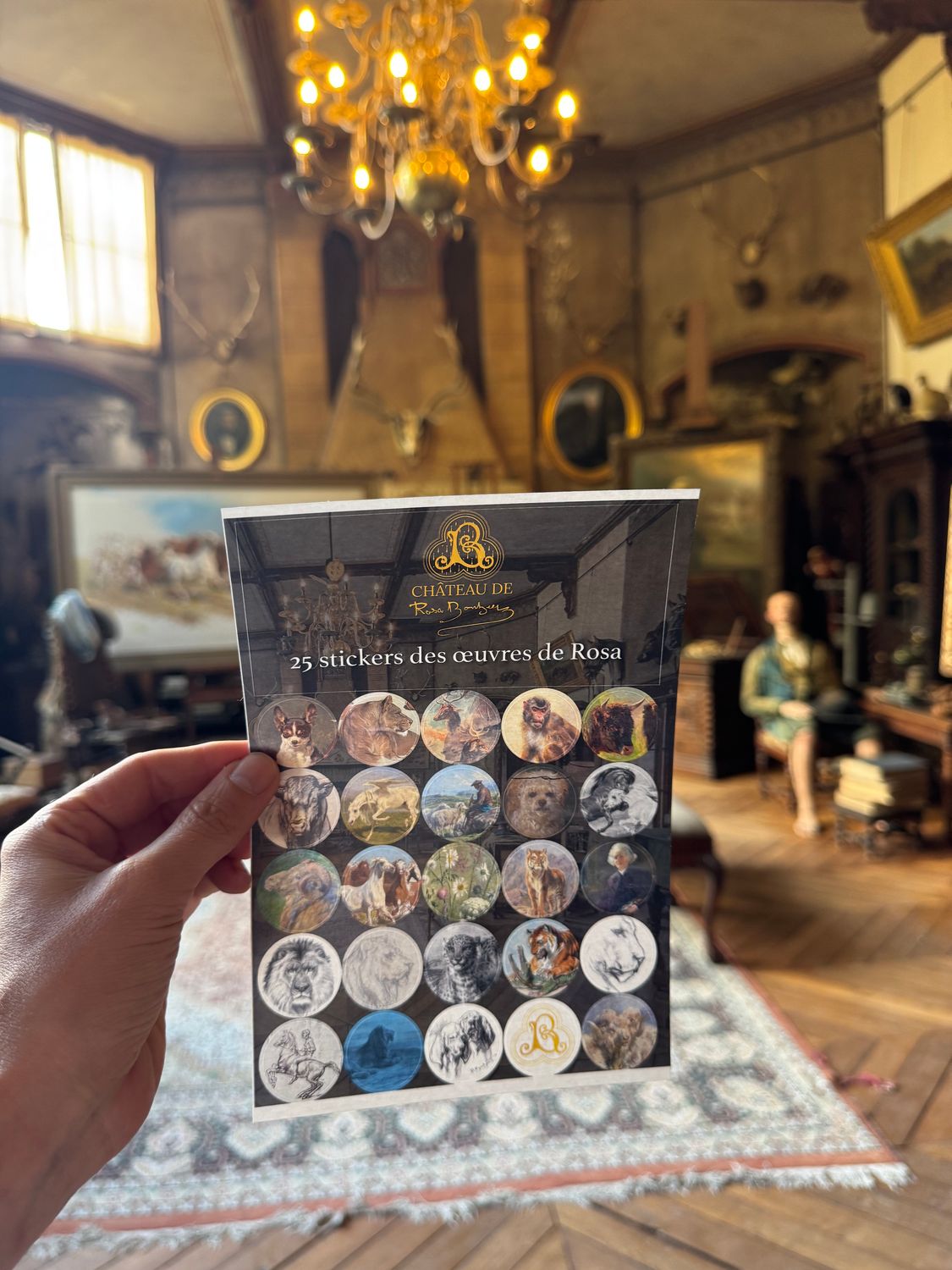 STICKERS - 25 Stickers Rosa Bonheur -Collection du Château