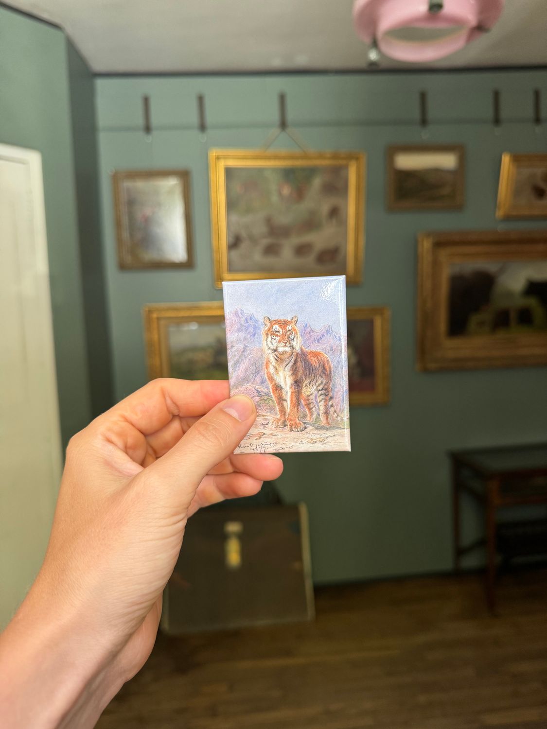 MAGNET Rosa Bonheur - TIGRE - AQUARELLE